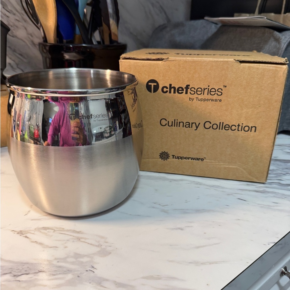 Tupperware Chef Series - Stainless Steel Utensil Holder
